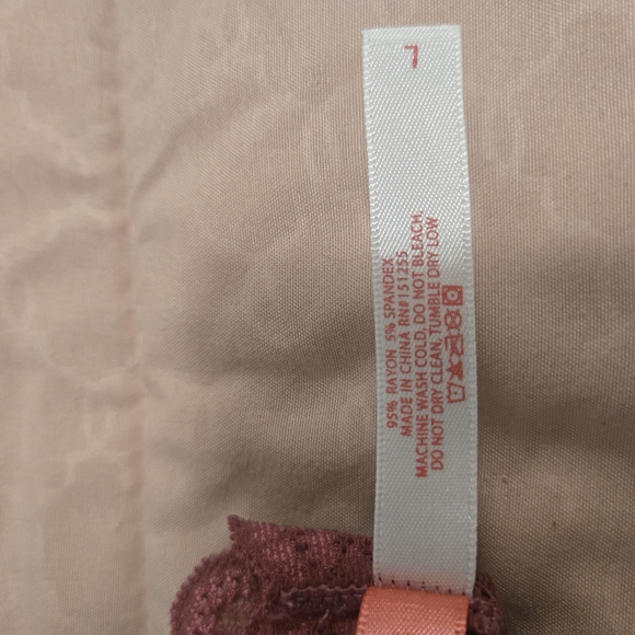 Pink Lace Trim Panties - Picture 3 of 3